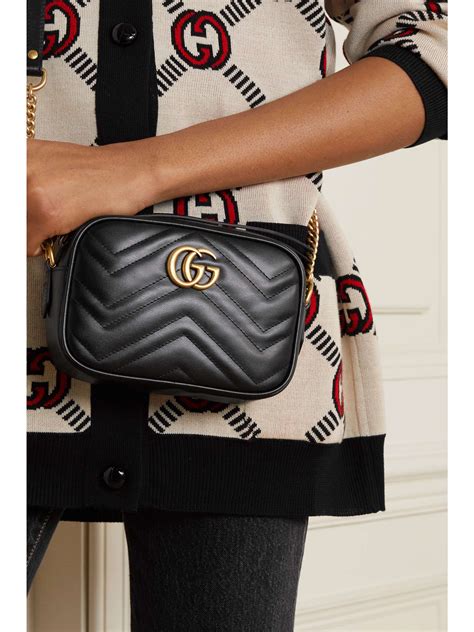 gucci gg marmont 2.0 matelassé leather camera bag amazon|gucci marmont mini shoulder bag.